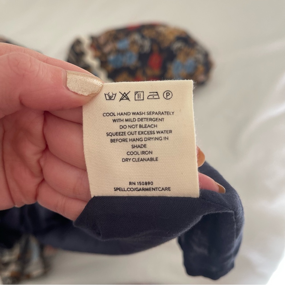 Spell Floral Patchwork Mini Dress - Multicolor - image 8